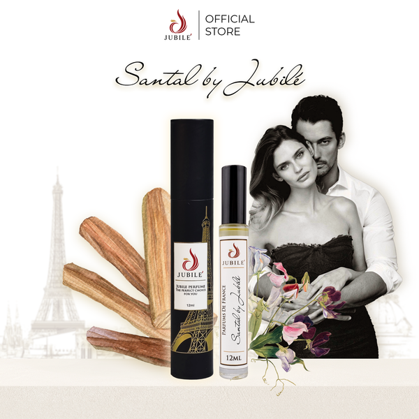  Santal by Jubilé - Tinh Dầu Nước Hoa Pháp Cao Cấp 12ml Lăn 