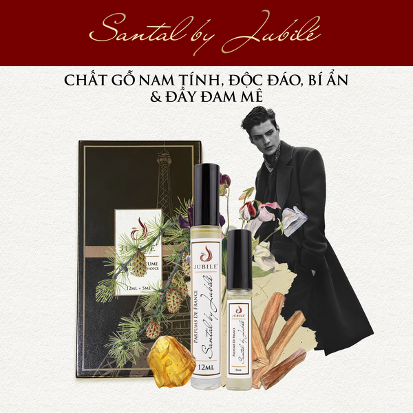  Santal by Jubilé - Tinh Dầu Nước Hoa Pháp Cao Cấp 