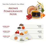  Pomegranate Noir - Tinh Dầu Thơm Phòng Que Gỗ, Nước Hoa Tự Khuếch Tán 100ml Cao Cấp, Sang Trọng 