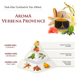  Verbena Provence  - Tinh Dầu Thơm Phòng Que Gỗ, Nước Hoa Tự Khuếch Tán 100ml Cao Cấp, Sang Trọng 