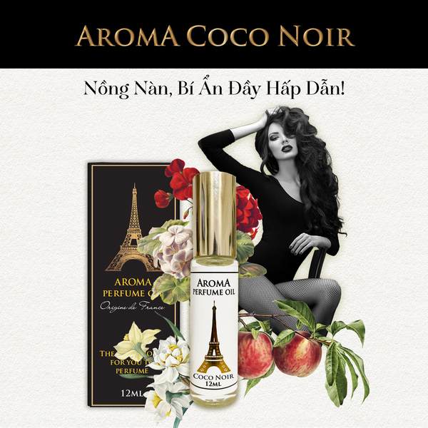  Aroma CoCo Noir – Tinh dầu nước hoa Pháp Nữ 
