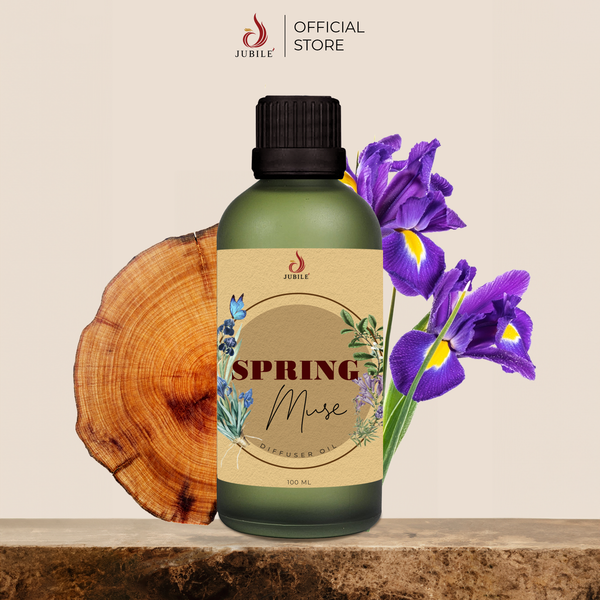  Spring Muse -  Tinh Dầu Xông Máy, Tinh Dầu Thơm Phòng Thiên Nhiên 100ml Cao Cấp, Sang Trọng 