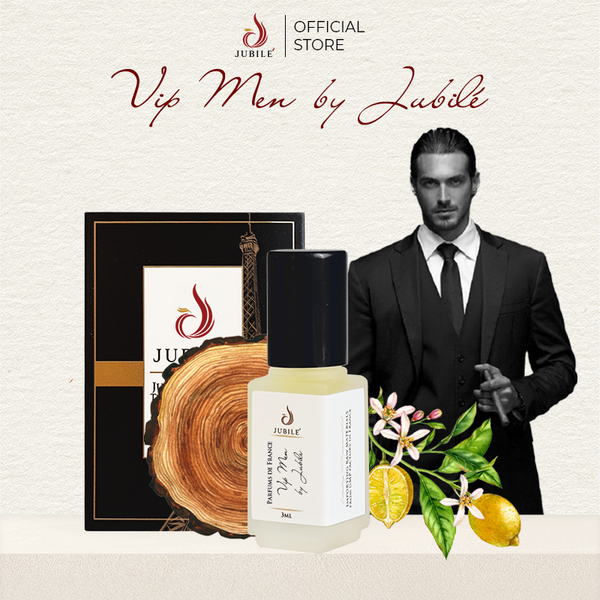 Vip Men by Jubilé - Tinh Dầu Nước Hoa Pháp Cao Cấp 3ml Lăn 