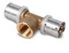 Tê ren trong Multipex; Pex/AL/Pex Blansol làm bằng đồng thau