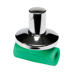 Van đóng thẳng tay tròn kim loại mạ crom