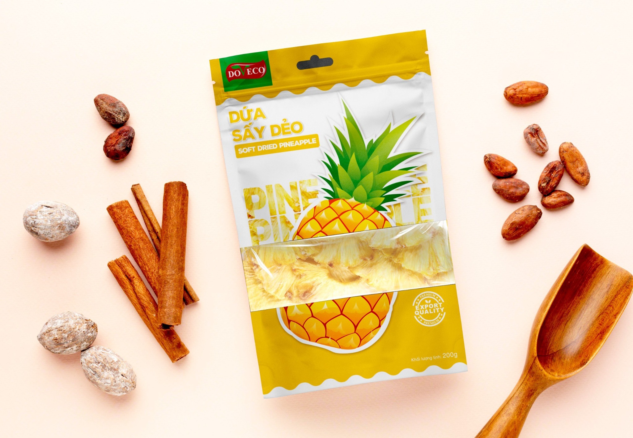 Soft Dried Pineapple
