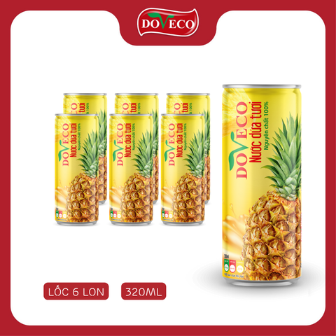 纯菠萝汁 6罐
