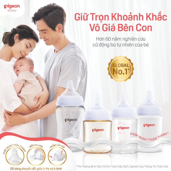 Bình Sữa Softouch T-Ester Plus Thế Hệ III - Chiếc lá 200 ml/300ml