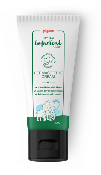 Kem Giúp Dưỡng Ẩm Giảm Khô Da Dành Cho Bé Pigeon Natural Botanical