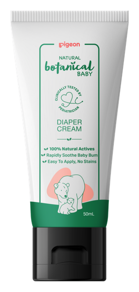 Kem Giúp Dưỡng Ẩm Và Làm Dịu Da Phần Mang Tả Cho Bé Pigeon Natural Botanical