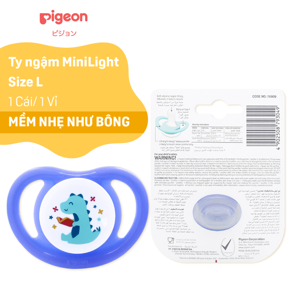 Ty ngậm đơn MiniLight Pigeon phiên bản 2024