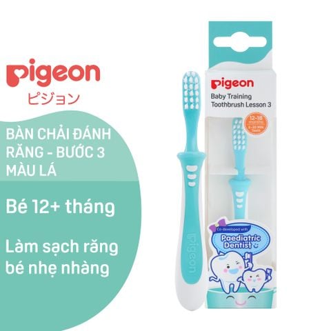 Bàn Chải Đánh Răng Bước 3 Xanh Lá
