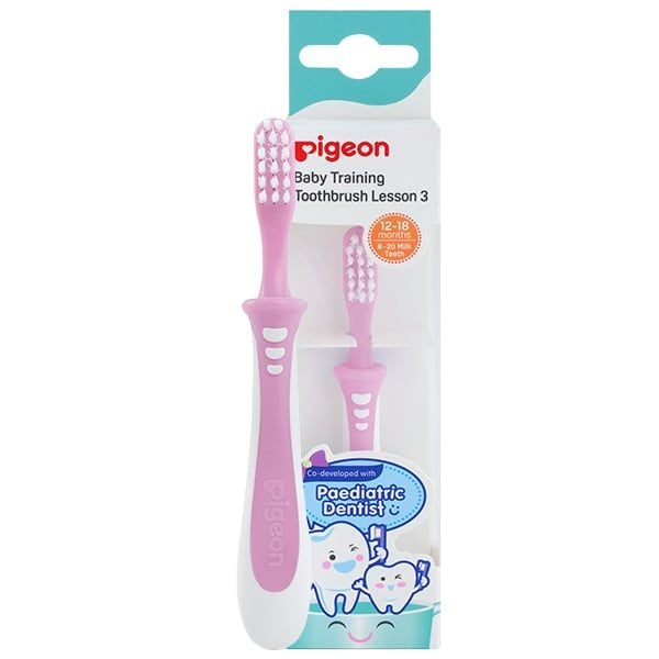 Bàn Chải Đánh Răng Bước 3 Hồng