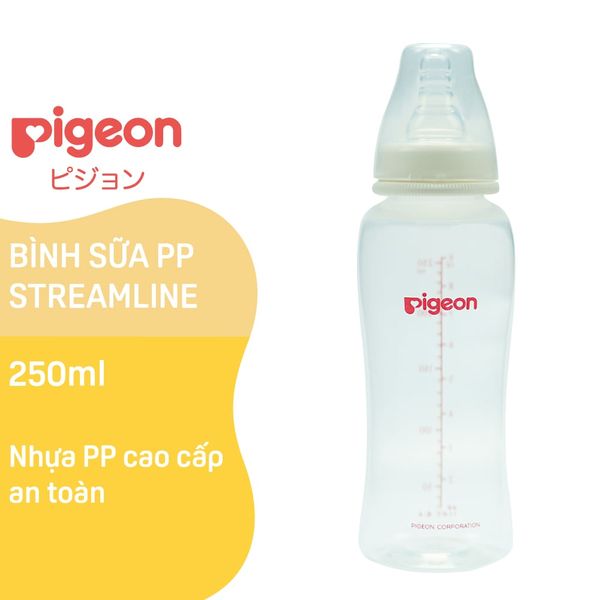 Bình sữa Pigeon PP Streamline 250 ml
