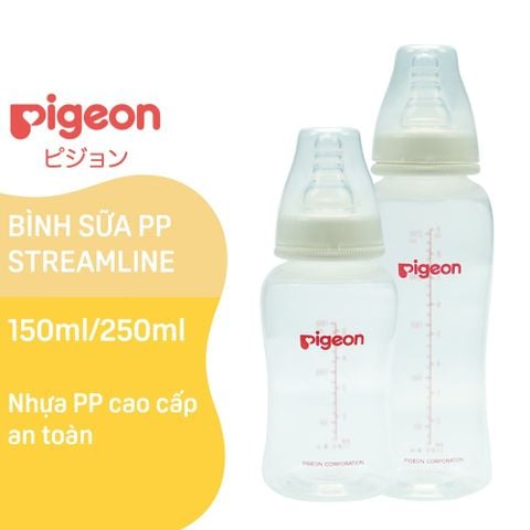 Bình sữa Pigeon PP Streamline 250 ml