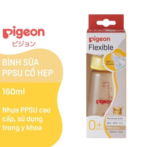 Bình sữa Pigeon PPSU Cổ hẹp 160 ml