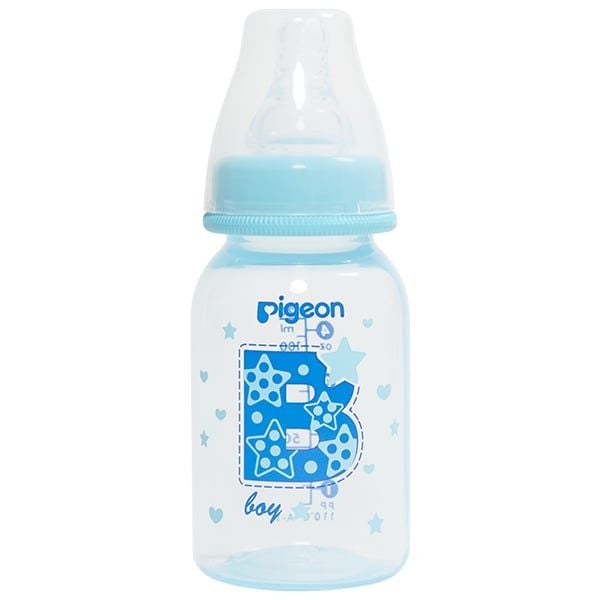 Bình sữa Pigeon PP Cao cấp Bé trai 120 ml