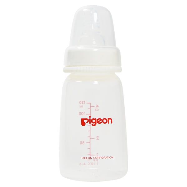 Bình sữa Pigeon PP vuông 120 ml