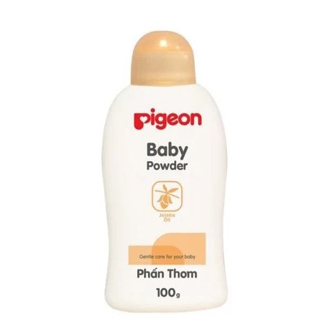 Phấn Thơm Em Bé Pigeon Nắp Màu 100G