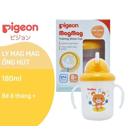 Ly Mag Mag Ống Hút Pigeon 180Ml