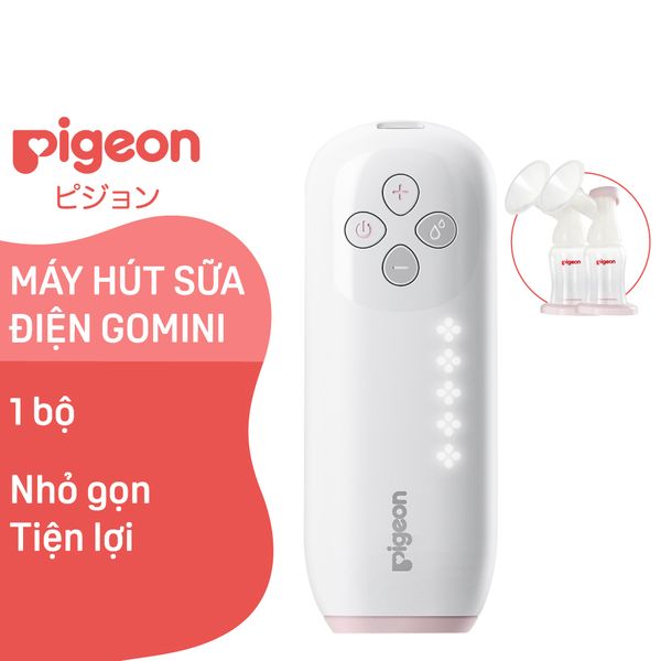 Máy Hút Sữa Điện Đôi GoMini Pigeon Kèm Bộ Quà Tặng