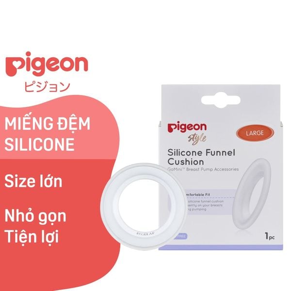 Miếng đệm silicone Pigeon Size Lớn (1 miếng/hộp)