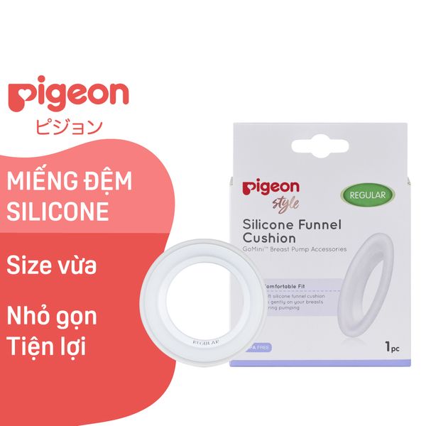 Miếng đệm silicone Pigeon Size Vừa (1 miếng/hộp)