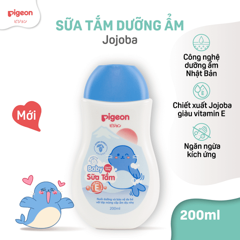 Sữa Tắm Dịu Nhẹ Jojoba Pigeon 200Ml