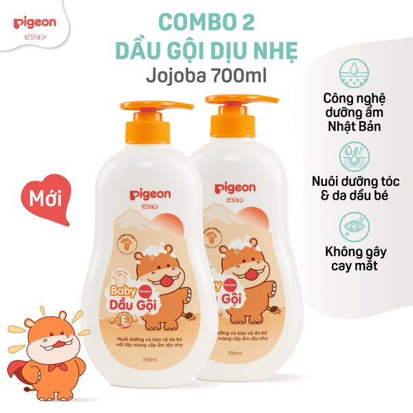 Dầu Gội Cho Bé Pigeon 700Ml