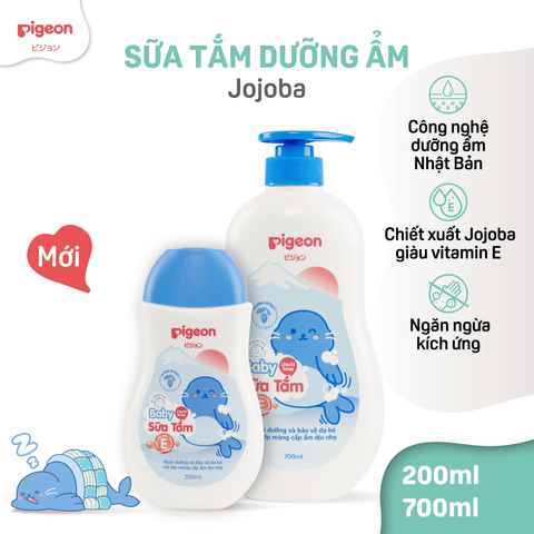 Sữa Tắm Dịu Nhẹ Jojoba Pigeon 700Ml