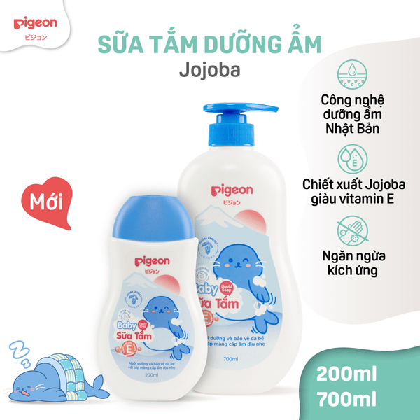Sữa Tắm Dịu Nhẹ Jojoba Pigeon 200Ml
