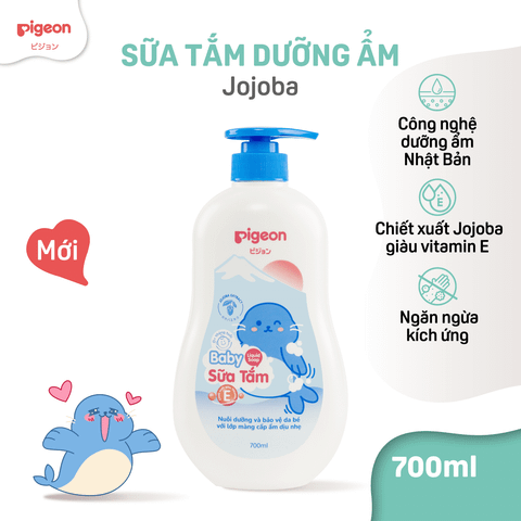 Sữa Tắm Dịu Nhẹ Jojoba Pigeon 700Ml