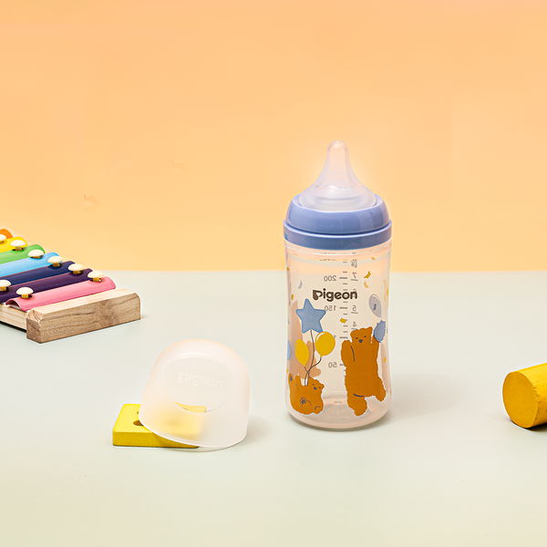 Bình sữa Pigeon PP Plus thế hệ III Hình Thú 160ml/240ml