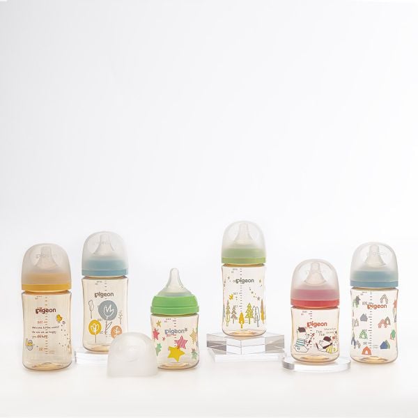 Bình Sữa Softouch T-Ester Plus Thế Hệ III - Chiếc lá 200 ml/300ml