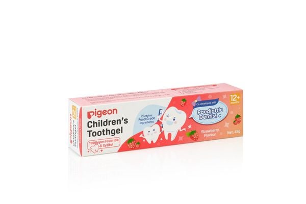 Kem Đánh Răng Trẻ Em Pigeon - Hương Dâu