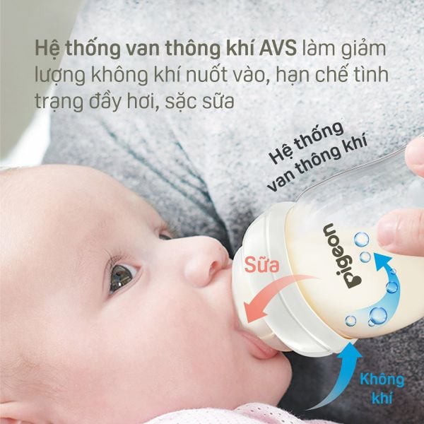 Bình sữa Pigeon T-Ester Plus – Giọt sương 200ml/300ml