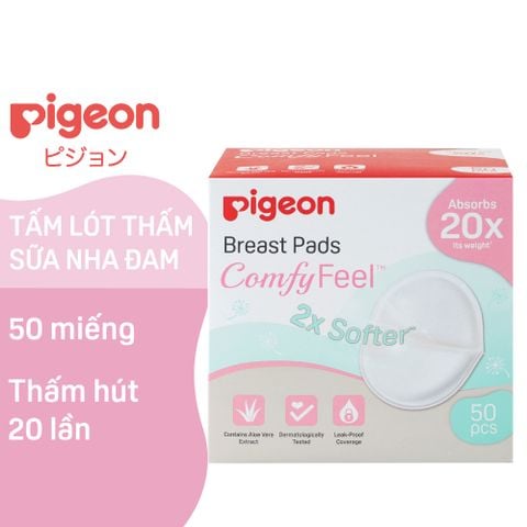 Tấm Lót Thấm Sữa Nha Đam Pigeon 50 Miếng