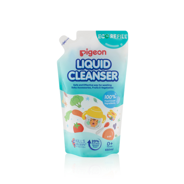 Nước Rửa Bình Sữa Pigeon Hương Tự Nhiên (NEW 2022)