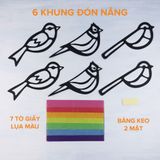  Bộ Đón nắng Chim sâu - Đồ chơi thủ công mỹ thuật TEDU 