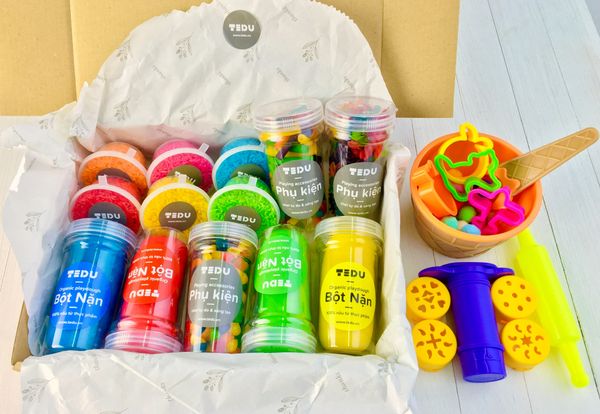  Combo Sáng tạo 315 Bột nặn an toàn TEDU 