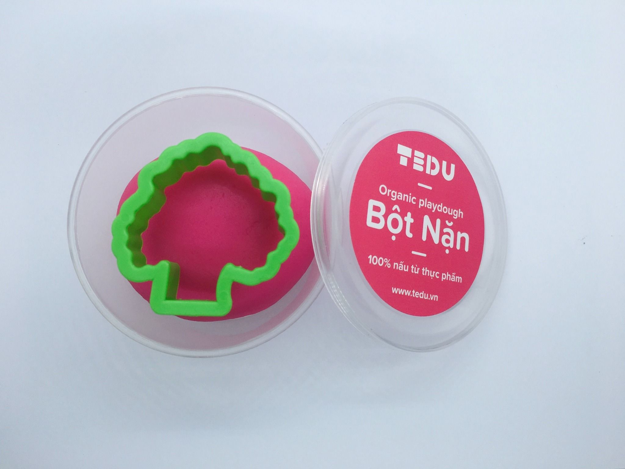  Bột nặn 70gr có khuôn nhí -  Bột nặn an toàn TEDU 