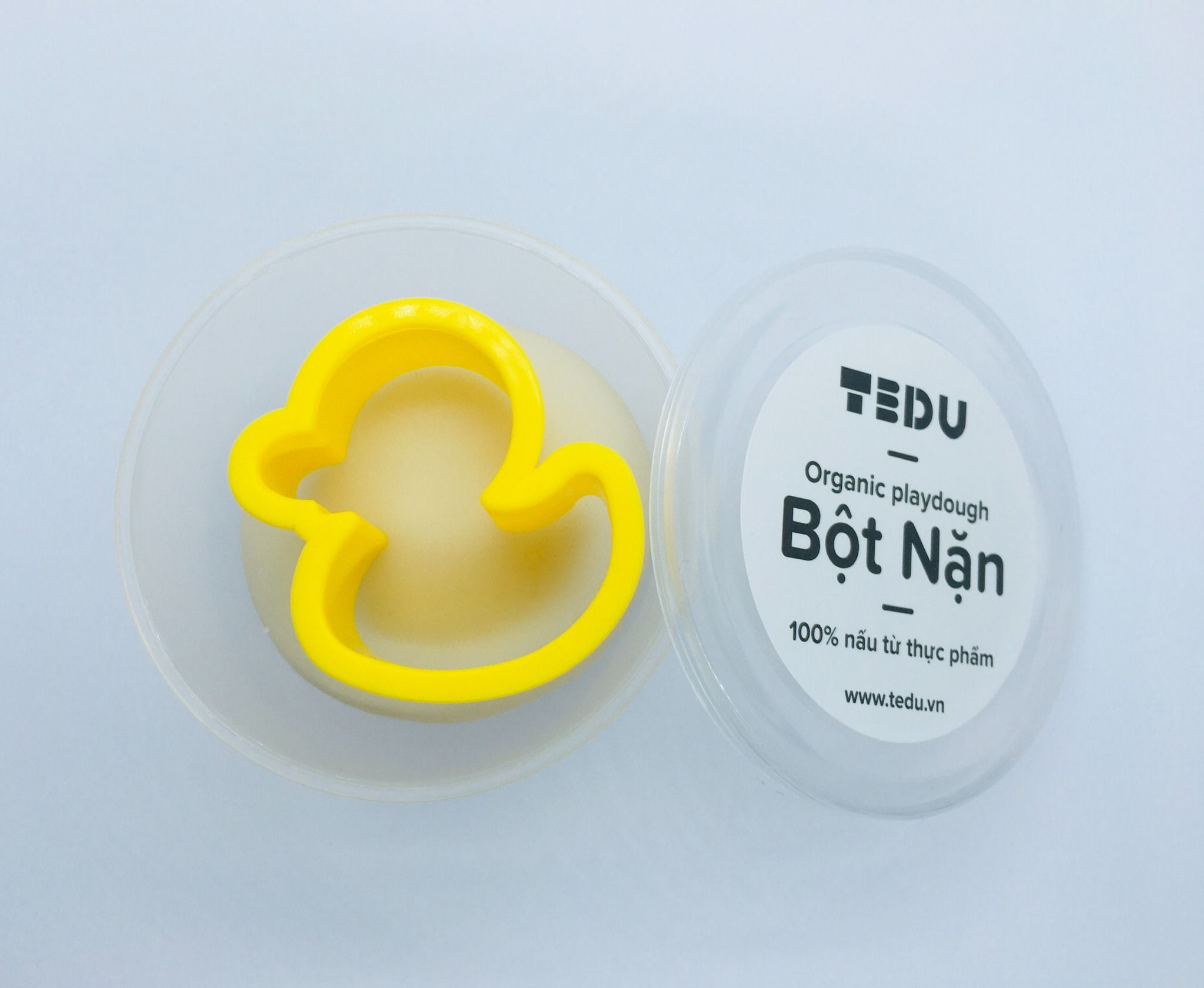  Bột nặn 70gr có khuôn nhí -  Bột nặn an toàn TEDU 