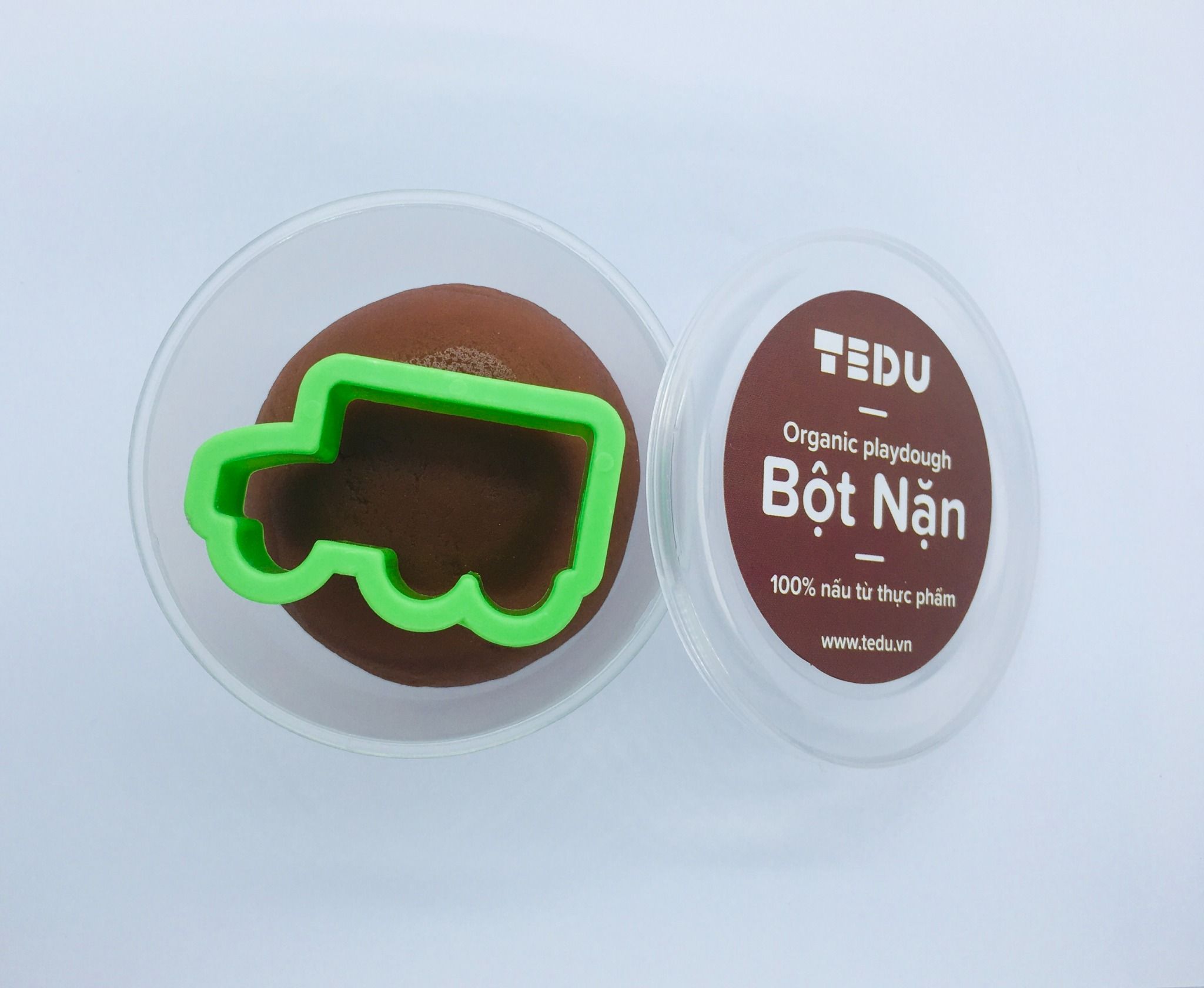  Bột nặn 70gr có khuôn nhí -  Bột nặn an toàn TEDU 