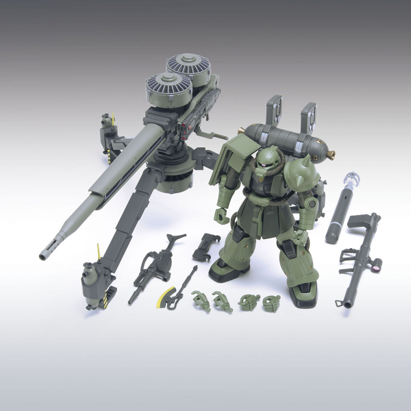 HG TB 1/144 ZAKU 2 + BIG GUN SET - GUNDAM THUNDERBOLT Ver