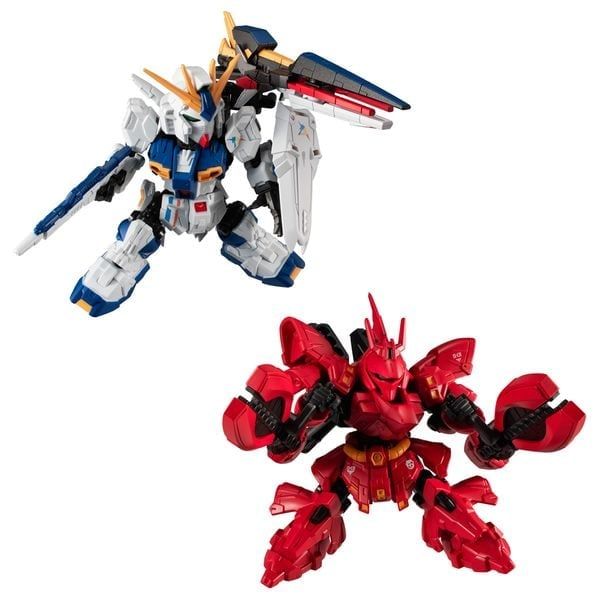 MOBILITY JOINT GUNDAM - RX-93ff Nu Gundam & MSN-04FF Sazabi Set