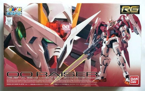 RG 1/144 GN-0000+GNR-010 OO RAISER - Gunpla Expo Limited