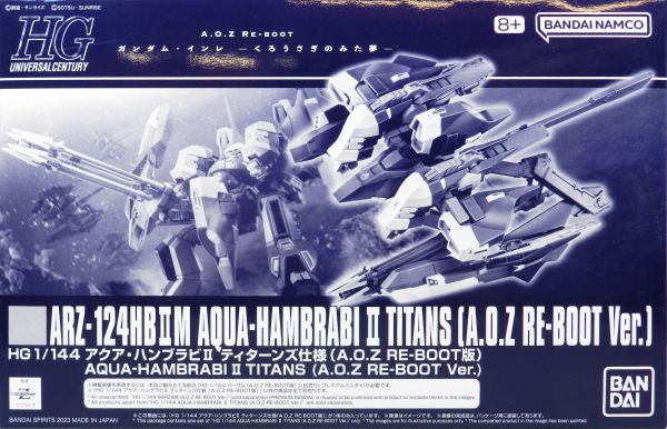 HG UC 1/144 Phụ Kiện AQUA HAMBRABI 2 TITANS - AOZ REBOOT VER
