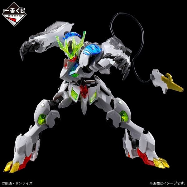 HG IBO 1/144 Gundam Barbatos Lupus Rex - Solid Clear ver - Ichiban Kuji 2024 Prize D