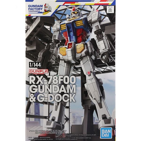 Gundam Factory Yokohama 1/144 RX-78F00 Gundam & G-Dock