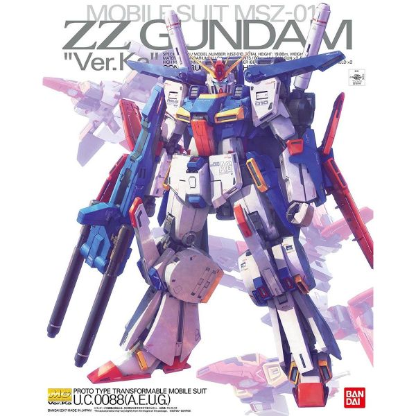 [Pre-order / Đặt trước] MG 1/100 ZZ GUNDAM Ver Ka